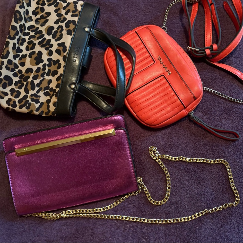 3 mini bags. Aldo Relic Tahari